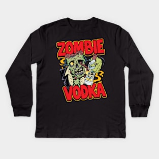 Zombie Vodka Kids Long Sleeve T-Shirt